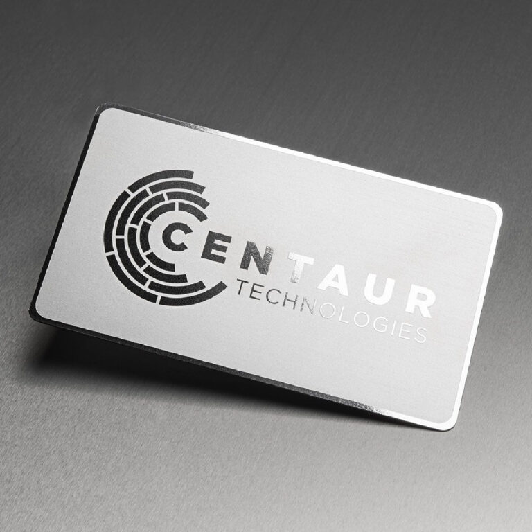 Metallic Visiting Card