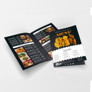 Premium Menu Card