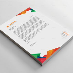 Letter Head (Multicolor)