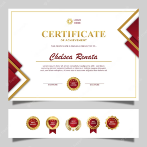 Special Certificate (Textured)